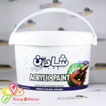 رنگ اکریلیک نیمه براق شادان شیمی-گالن ۴ کیلوگرم