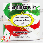 رنگ سفید نیمه براق سحر گالن ۴کیلوگرم