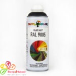 اسپری مشکی مات RAL 9005 دوپلی کالر