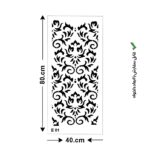 شابلون طرح مراکشی کد E 01 ابعاد 80*40