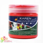 رنگ اکریلیک قرمز  کارن ۳0۰گرم