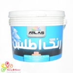 رنگ نیم پلاستیک مات اطلس