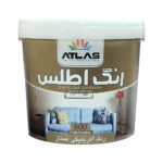 رنگ اکریلیک نیمه مات اطلس کد 800 - دبه 12 کیلویی