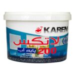 رنگ اکریلیک مات کد 200 کارن ۱۲کیلویی (لاتکس)