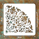 شابلون طرح ماندالا کد C 1 ابعاد 30*30