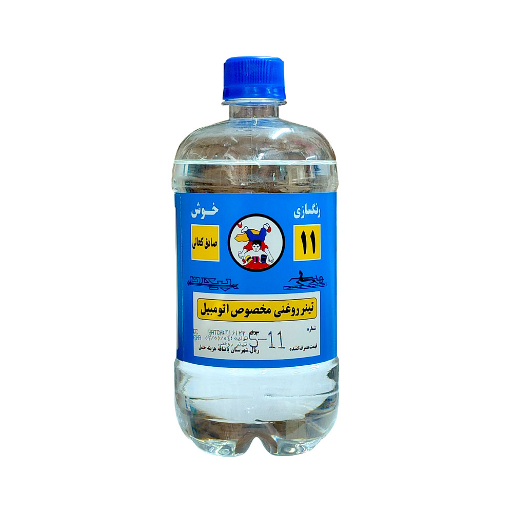 تینر روغنی یک لیتری کحالی