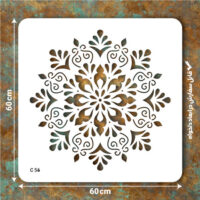 شابلون کد C 56 ابعاد60*60 دایره کامل