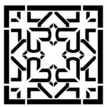 شابلون کد B788 ابعاد 30*30