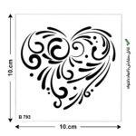 شابلون کد B 793 ابعاد 10*10