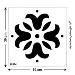 شابلون طرح پرشین کد B 854 ابعاد 30*30
