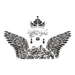 شابلون طرح پر کد V 31 ابعاد 30*20