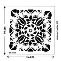شابلون طرح پرشین کد B 1000 ابعاد 40*40