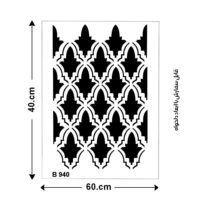 شابلون طرح پرشین کد B 940 ابعاد 60*40