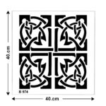 شابلون طرح پرشین کد B 974 ابعاد 40*40
