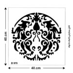 شابلون طرح پرشین کد B 975 ابعاد 40*40