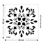 شابلون طرح پرشین کد B 993 ابعاد 40*40