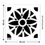 شابلون طرح پرشین کد B 996 ابعاد 40*40