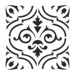 شابلون طرح مراکشی کد B903 ابعاد 40*40