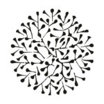 شابلون طرح هنری کد B 951 ابعاد 40*40