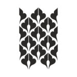 شابلون طرح پرشین کد B 946 ابعاد 60*40