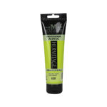 رنگ اکریلیک تیوپی مونمارت 100 میل کد 520 yellowish green
