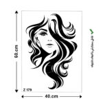 شابلون طرح هنری کد Z 179 ابعاد 40*60