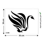 شابلون طرح هنری کد Z 218 ابعاد 30*20