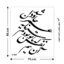 شابلون طرح شعر کد Z 257 ابعاد 70*80