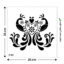 شابلون طرح طاووس کد Z 321 ابعاد 20*20