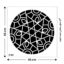 شابلون طرح هندسی کد Z 381 ابعاد 40*40