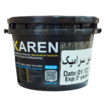 خمیر تکسچر سرامیک کارن - 4.5 کیلویی