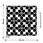 شابلون طرح پرشین E 398 ابعاد 40*40