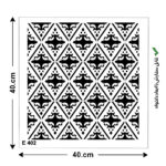 شابلون طرح پرشین کد E 402 ابعاد 40*40