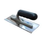 ماله استیل حرفه ای دسته مشکی ابعاد 8*20
