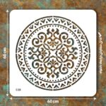 شابلون کد C 28 ابعاد60*60 دایره کامل