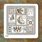 شابلون طرح لیپان آرت کد E 492