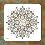 شابلون طرح ماندالا کد C 212