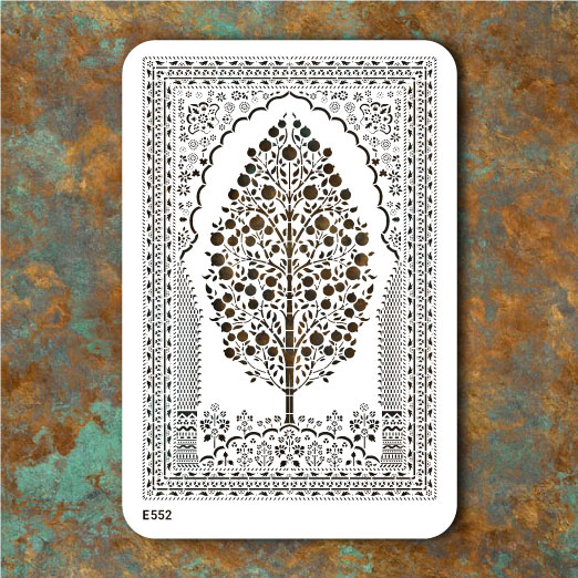 شابلون طرح فرش کد E 552