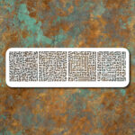 شابلون طرح مذهبی چهار قل کد D 71
