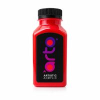 رنگ اکریلیک هنری قرمز اصلی ساده برند آرتو کد AR-C23 حجم 300 میل
