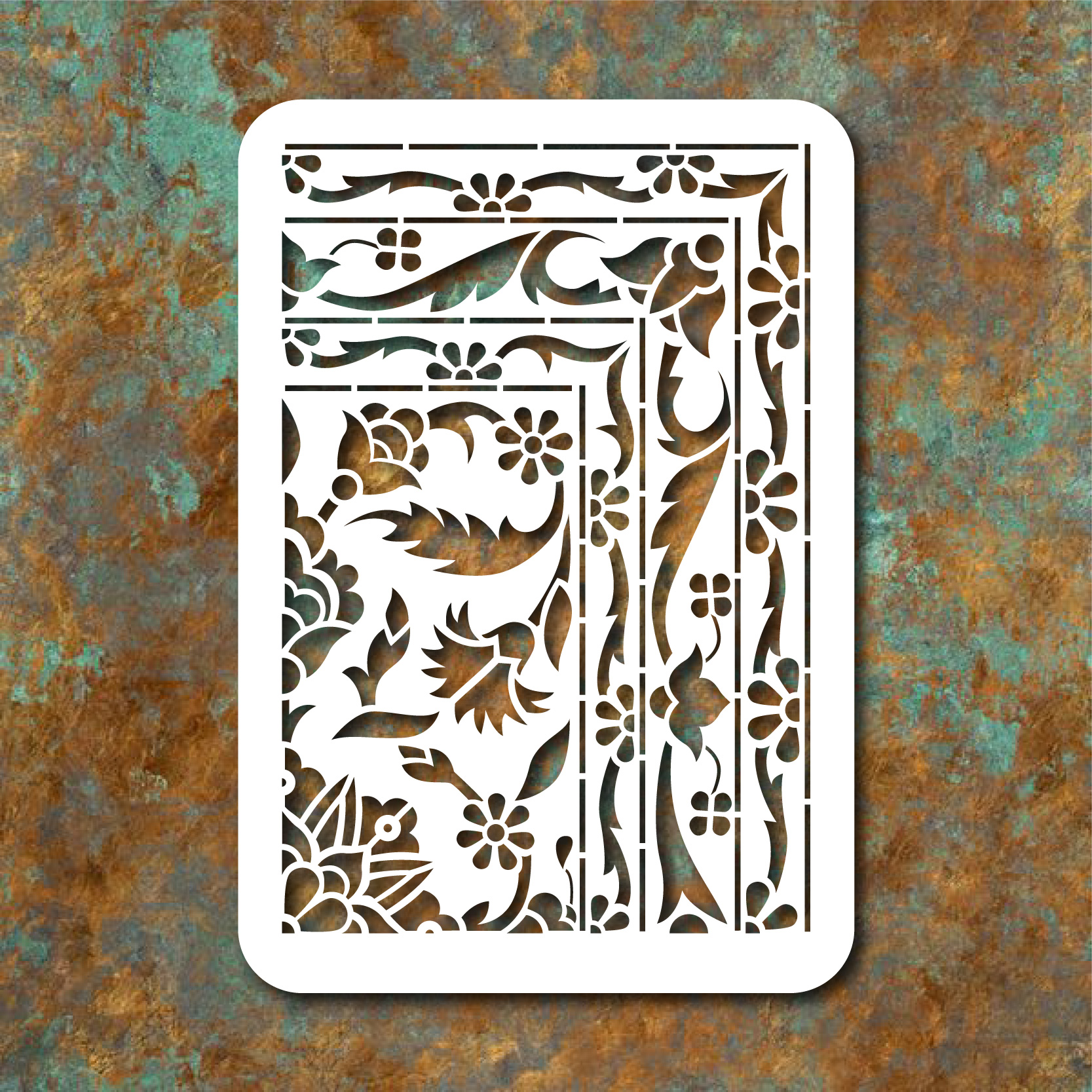 شابلون طرح فرش اقتصادی تکرار شونده ربعی کد E 572-1