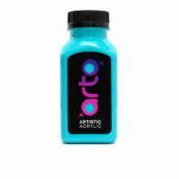 رنگ اکریلیک هنری فیروزه ای روشن برند آرتو کد AR-C21 حجم 300 میل