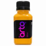 رنگ اکریلیک هنری زرد پرتقالی Orange Yellow ساده برند آرتو کد AR-C45 حجم 100 میل