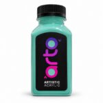 رنگ اکریلیک هنری فیروزه ای پتینه Patina Turquoise برند آرتو کد AR-C47 حجم 300 میل